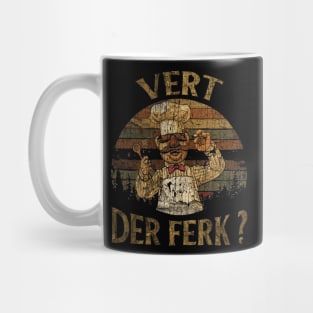 vert der ferk retrocolor Mug